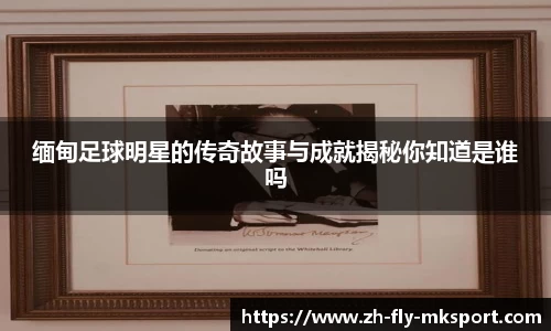 缅甸足球明星的传奇故事与成就揭秘你知道是谁吗